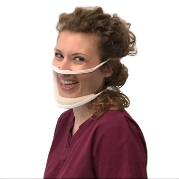 Transparent Face Mask by Clearmask EZ-Adjuster Box of 24- Multiple Available! - Picture 1 of 14